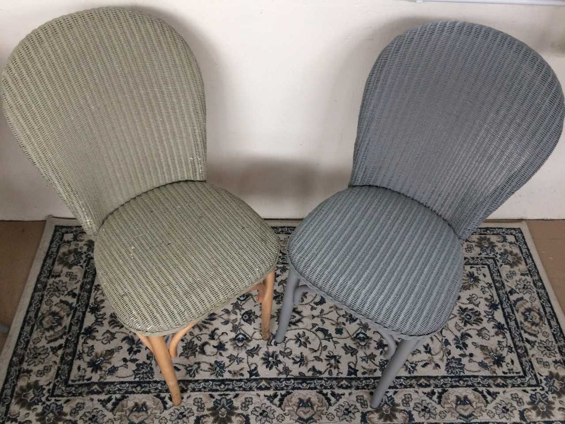 Lloyd loom Chair refurbishment on a Large Scale