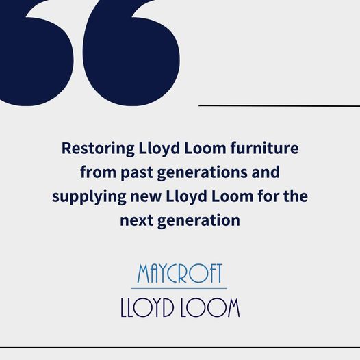At Maycroft Lloyd Loom, we believe in furniture for generations 👨👩👦👦