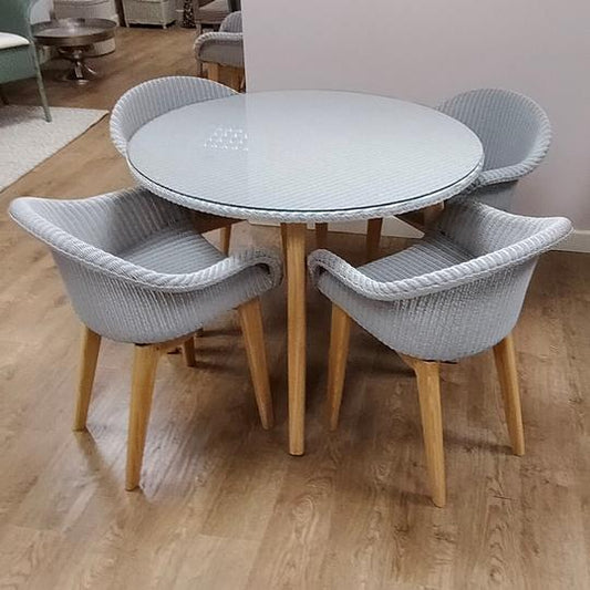 A new contemporary dining set from Maycroft Lloyd Loom