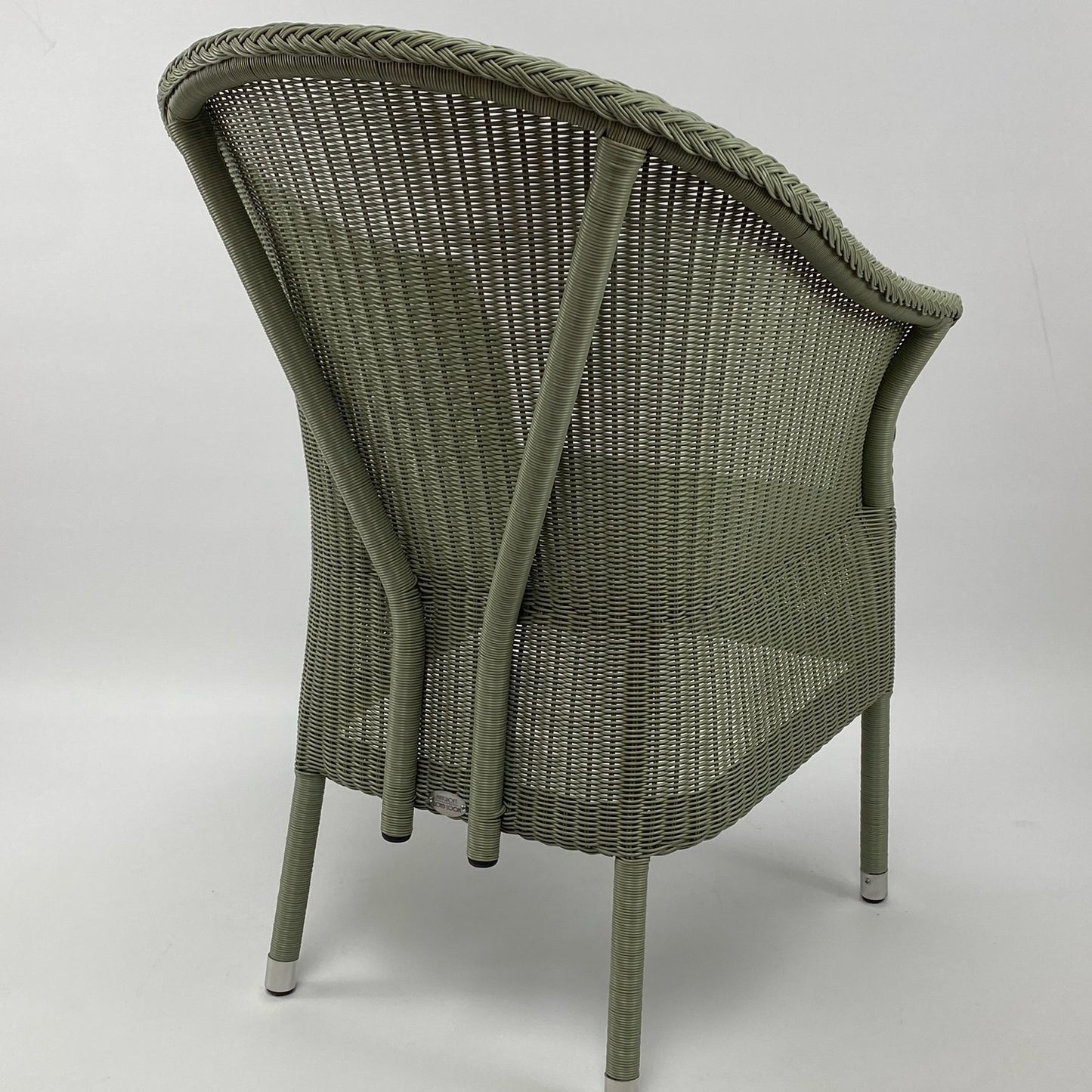 Beverley Lloyd Loom garden chair -Tea Green