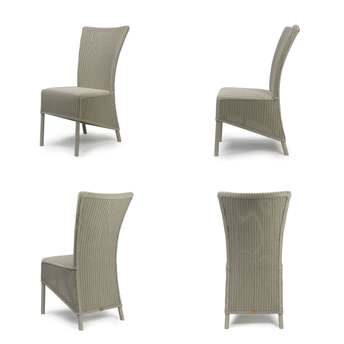 Hadfield Dining Chair Sloping Skirt & Double Weave Back