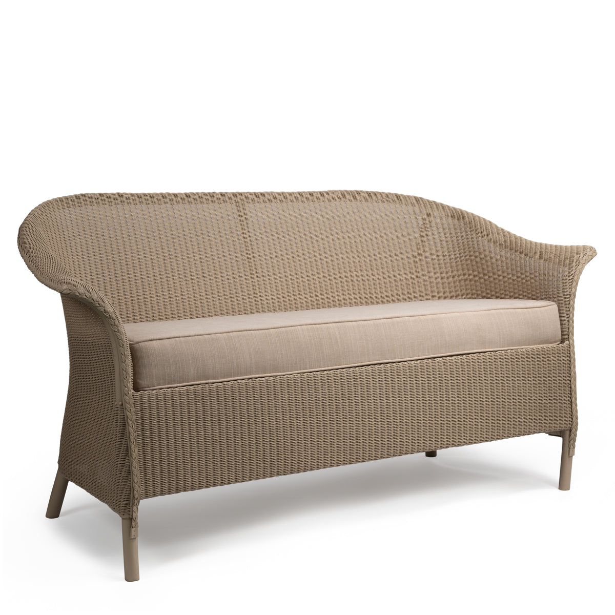 Fairbank Lloyd Loom Sofa with Drop In Seat