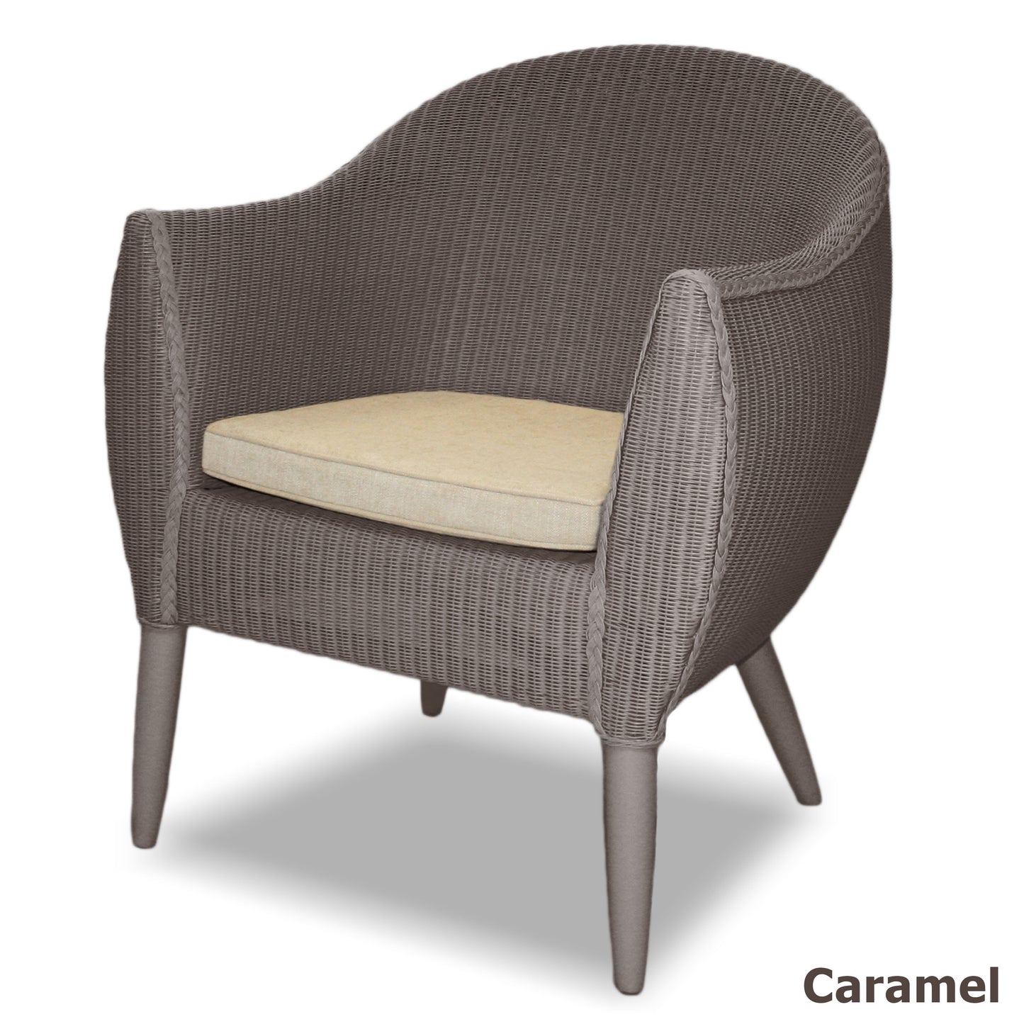 Lloyd loom Egton Chair Caramel