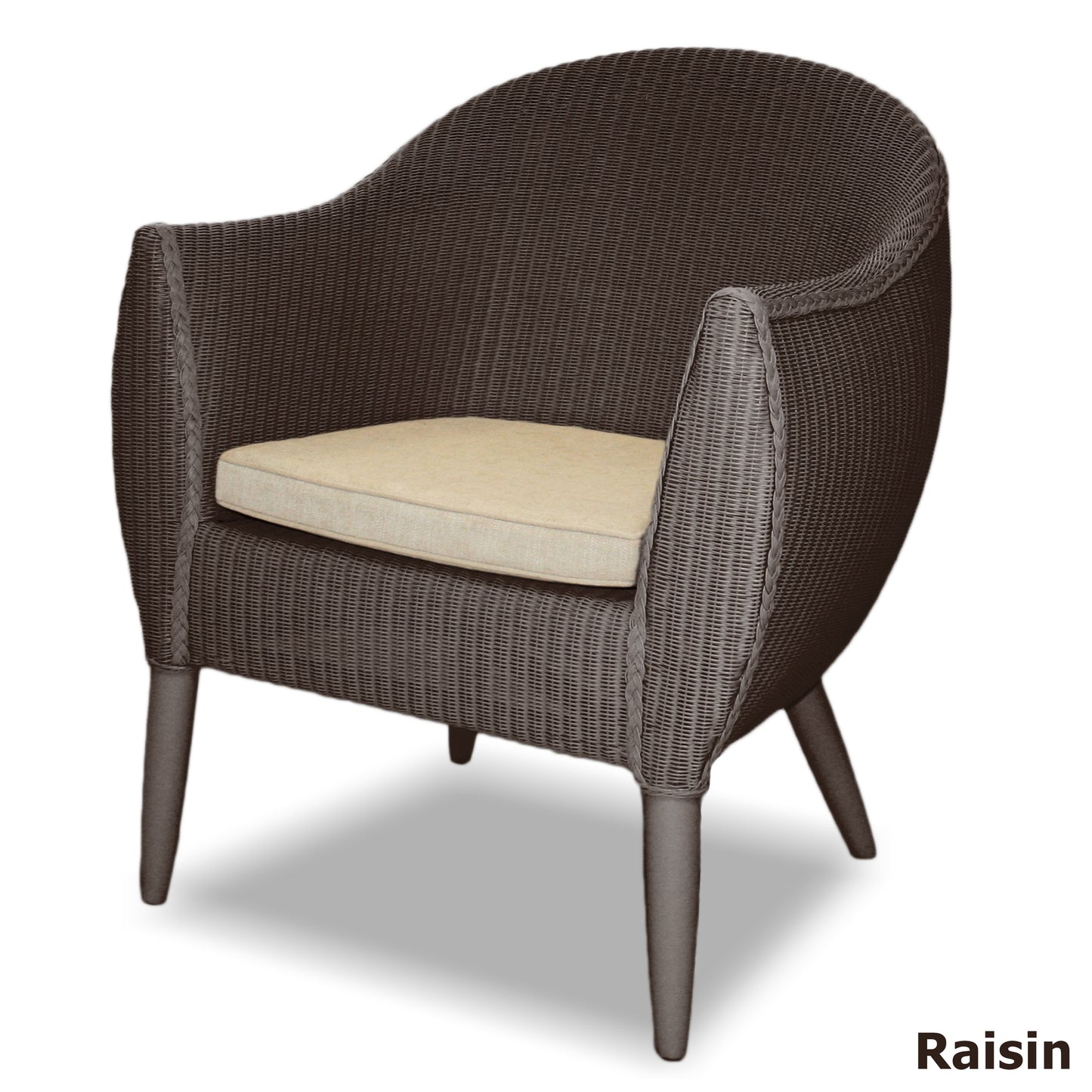 Lloyd loom Egton Chair Raisin