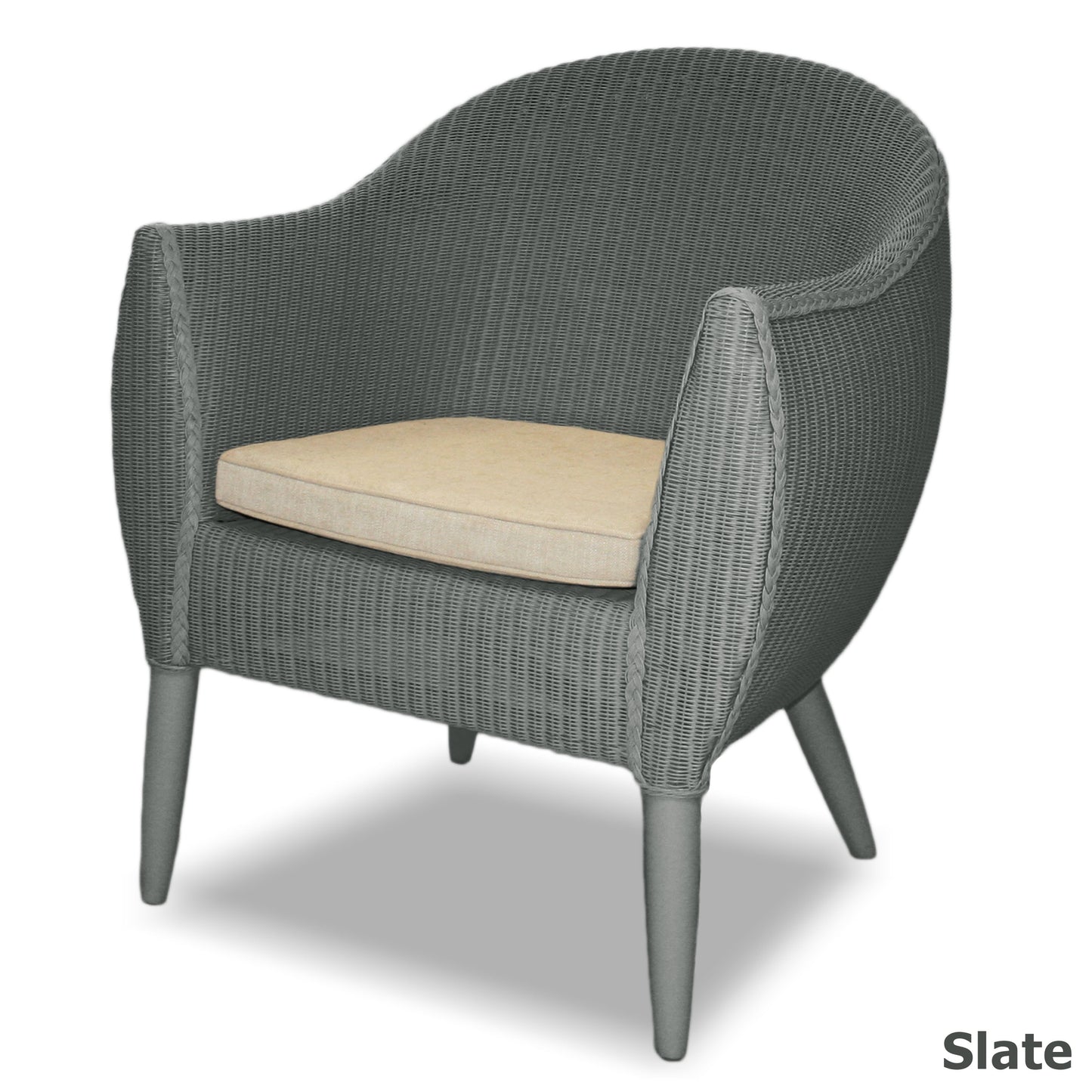 Lloyd loom Egton Chair Slate