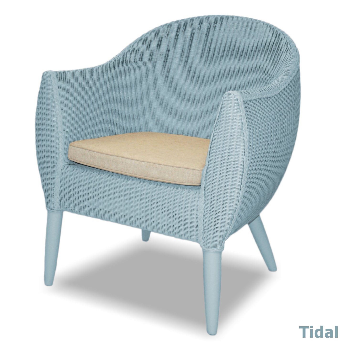 Lloyd loom Egton Chair Tidal