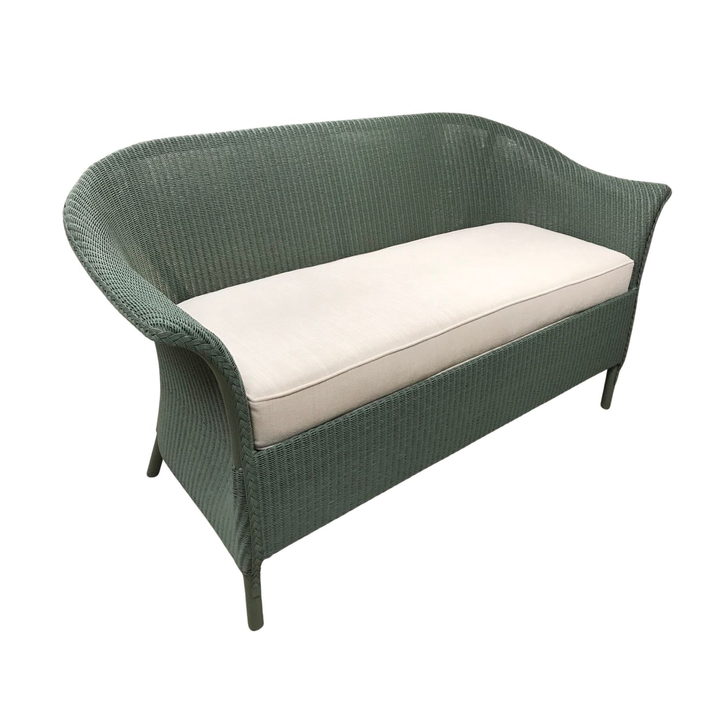 Fairbank Lloyd Loom Sofa with Drop In Seat