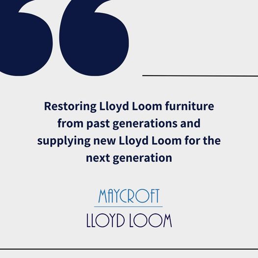 At Maycroft Lloyd Loom, we believe in furniture for generations 👨‍👩‍👦‍👦