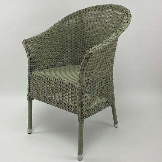 Beverley Outdoor Lloyd Loom Chair -Tea Green