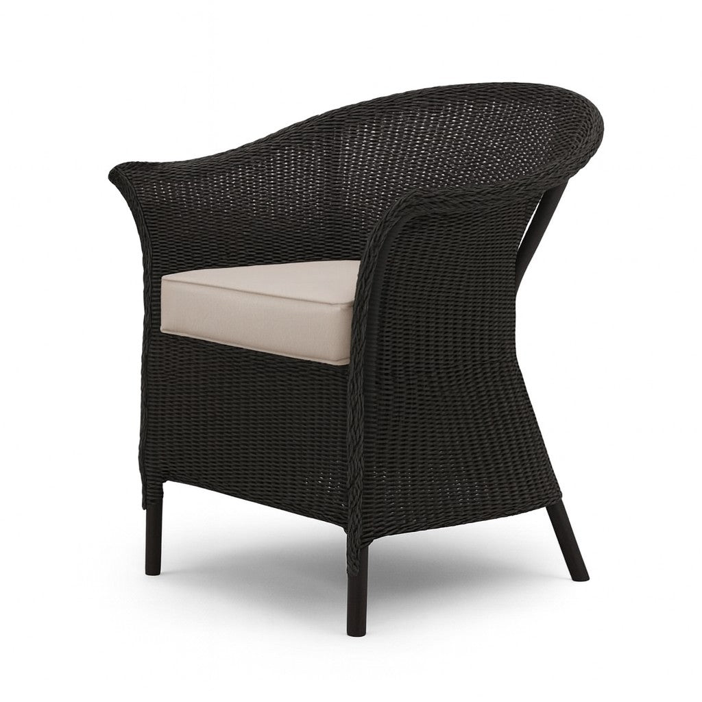 Fairbank Wide Lloyd loom Armchair with Drop In Fabric Cushion