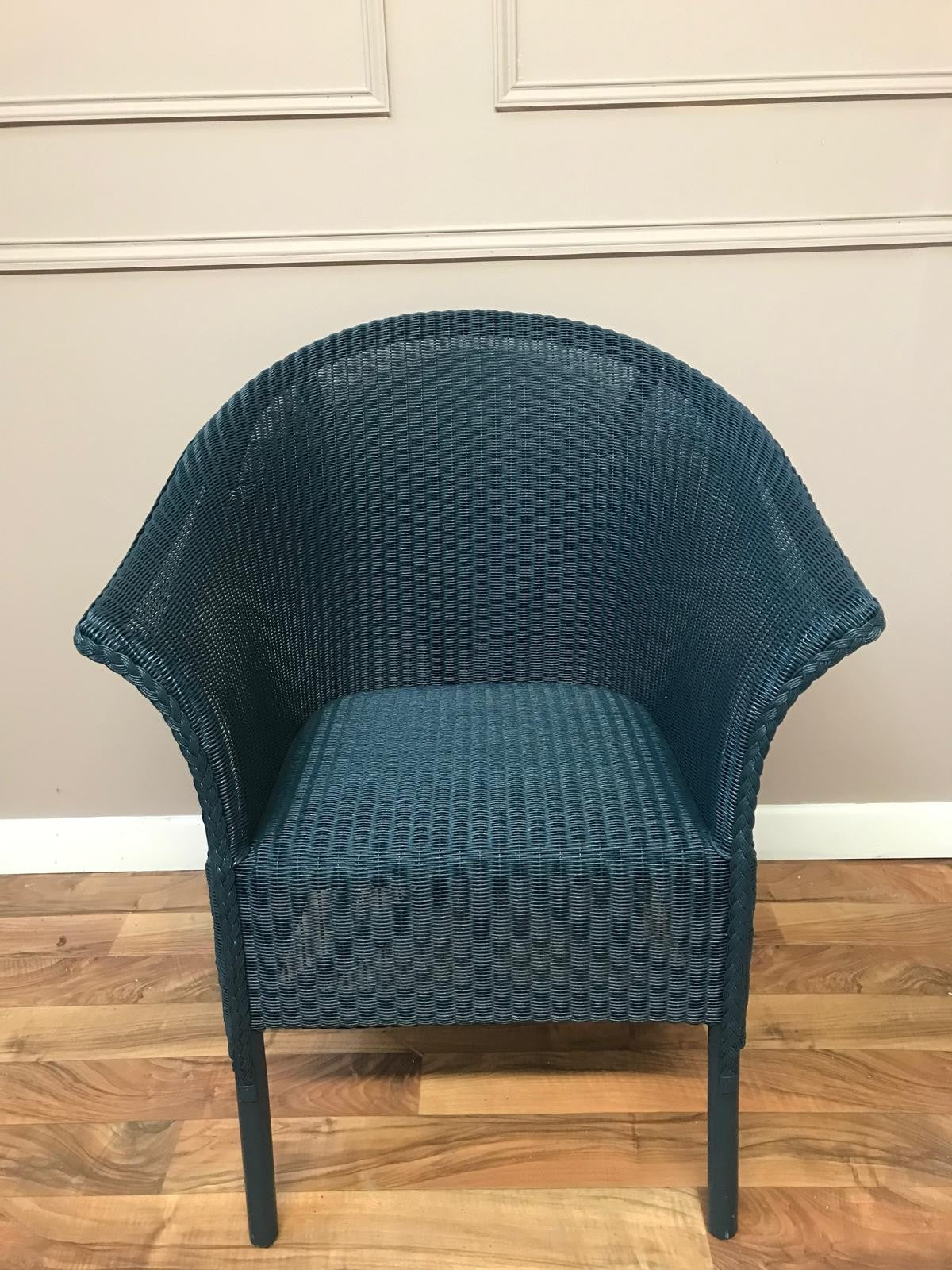 Fairbank Wide Armchair - Painted in F&B Haigh Blue