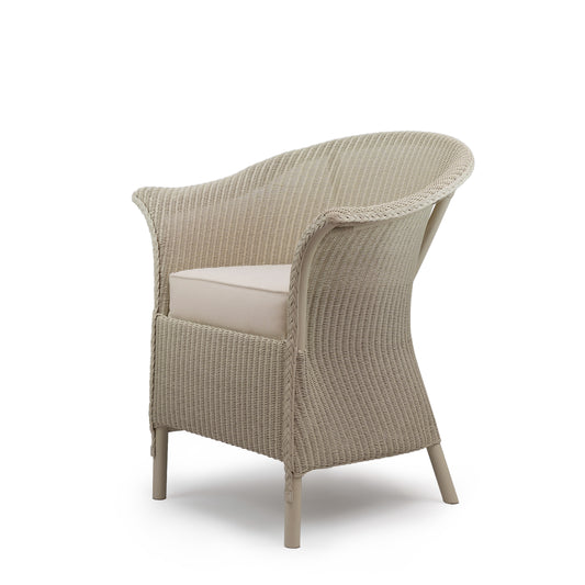 Fairbank Wide Lloyd loom Armchair with Drop In Fabric Cushion