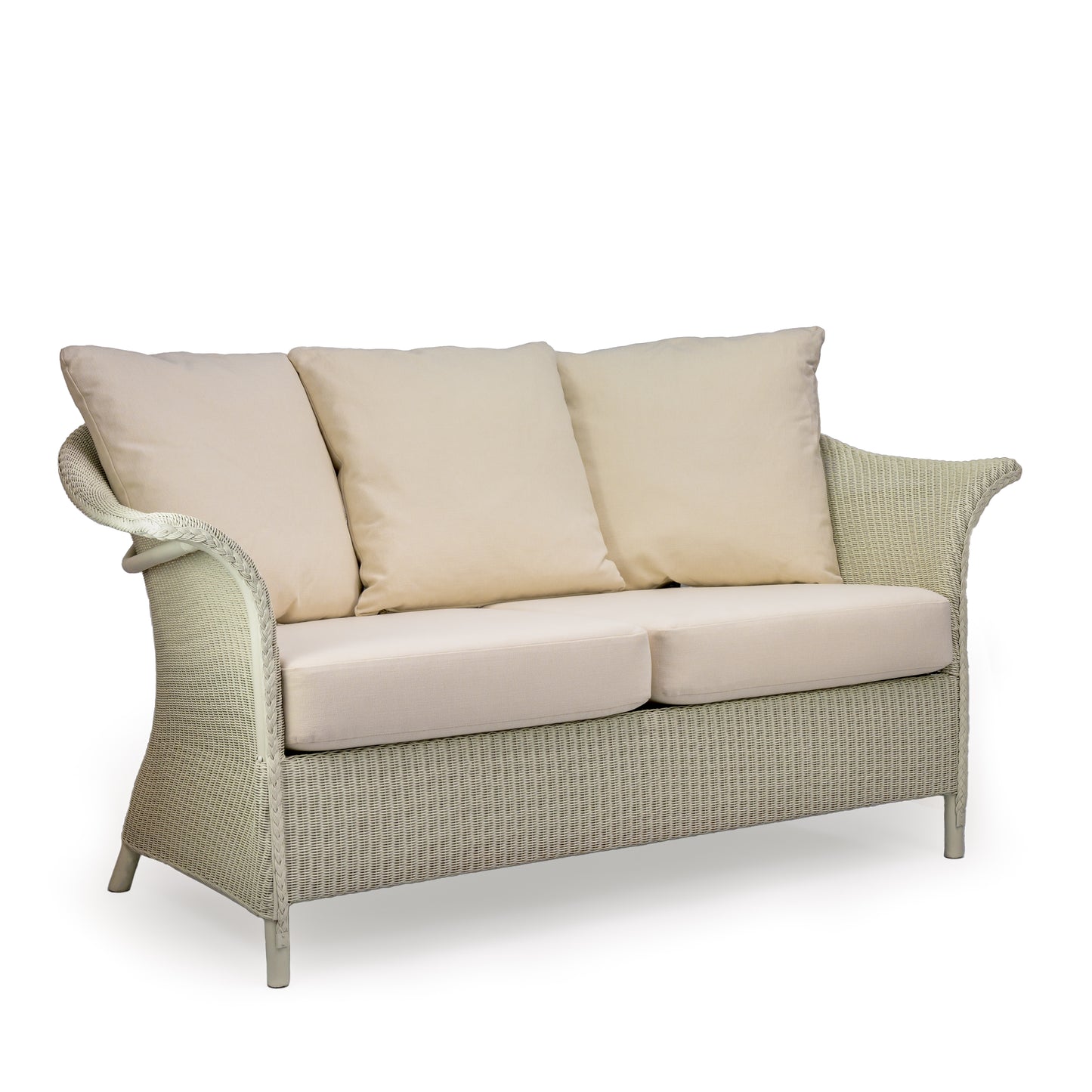 Banford Lloyd Loom 2 Seater Sofa With Scatter Back