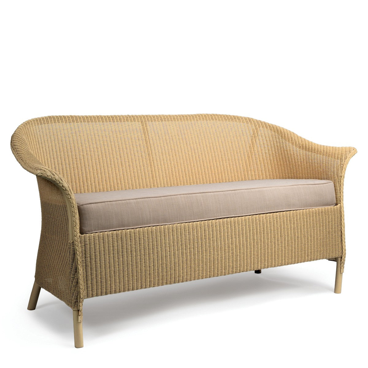 Fairbank Lloyd Loom Sofa with Drop In Seat
