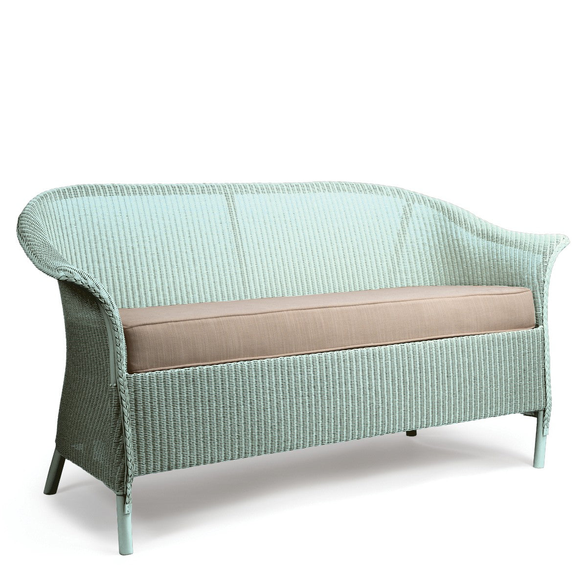 Fairbank Lloyd Loom Sofa with Drop In Seat