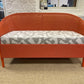 Fairbank 2 seat sofa with drop in seat cushion in Farrow & Ball Charlottes lock (Available:1)