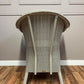 Whitby Lloyd Loom Armchair with Cushion - Painted in Any Colour