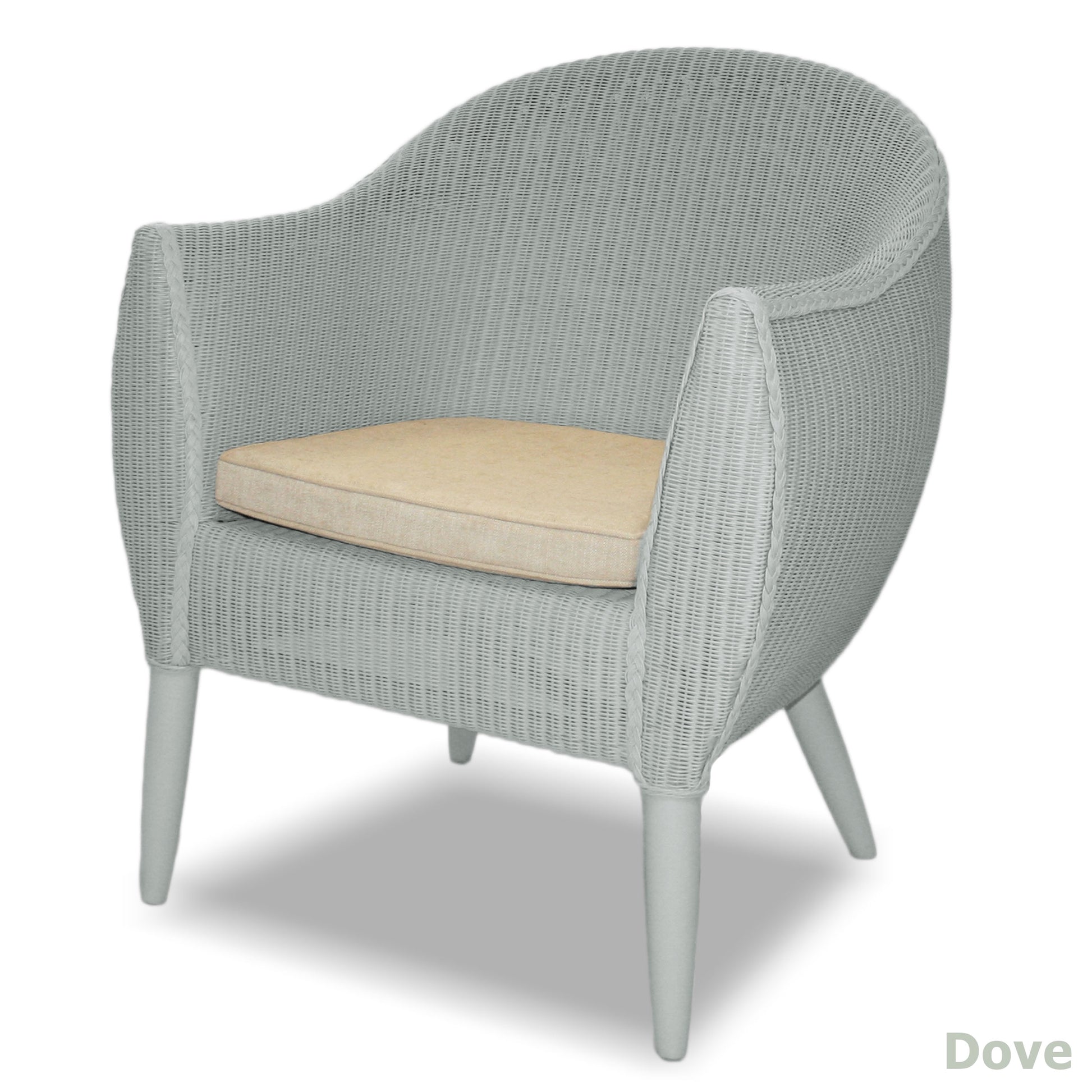 Lloyd loom Egton Chair Dove