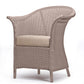 Fairbank Wide Lloyd Loom Armchair With Fabric Cushion