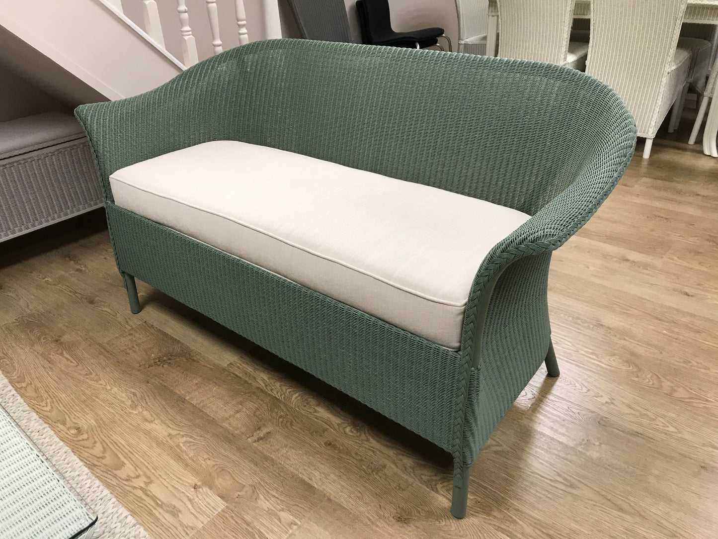 Fairbank 2 seat sofa with drop in seat cushion in Sage (Available:1)