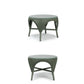 Lloyd Loom Banford Side Table with Glass Top