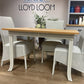 Refurbished Small Stamford Rectangular Dining Table with Oak top